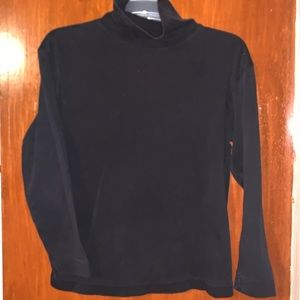 JL Plum Vintage Black Turtleneck